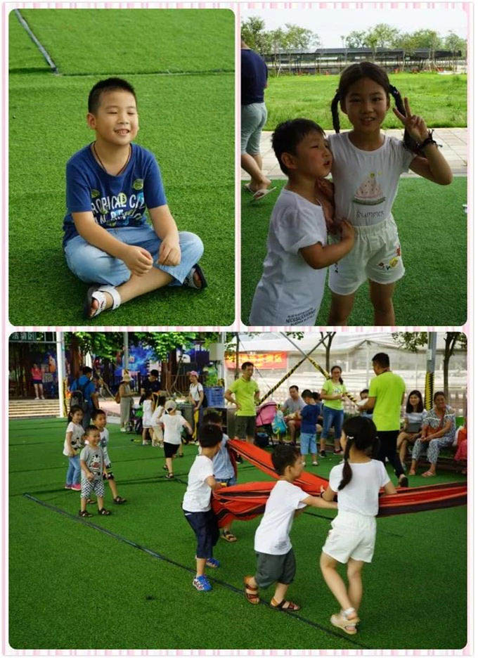 大汗淋漓的臉上，是比夏日的陽光還要燦爛的笑容