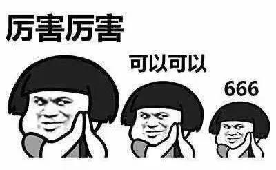 厲害厲害，可以可以，666