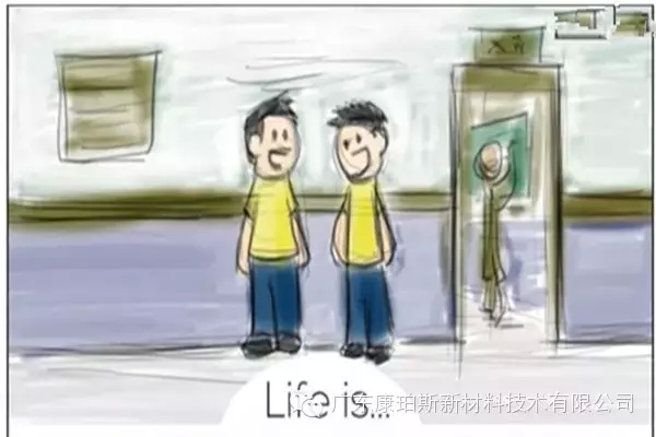 人生就是。。。 和好朋友在教室外面一起罰站
