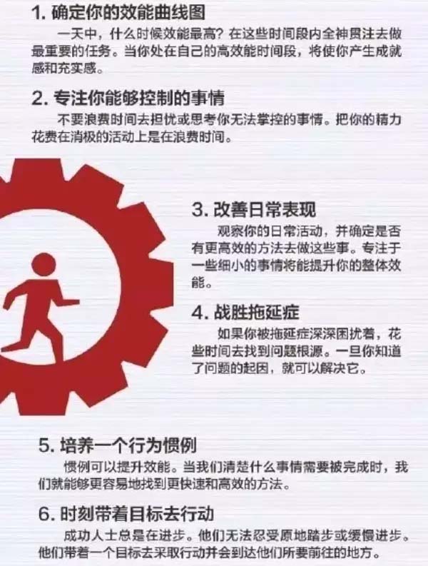50個方法助你管理時間，過好每一天-1
